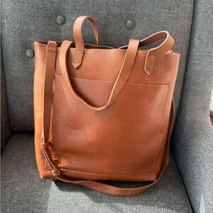 Madewell Tan Leather Crossbody Bag